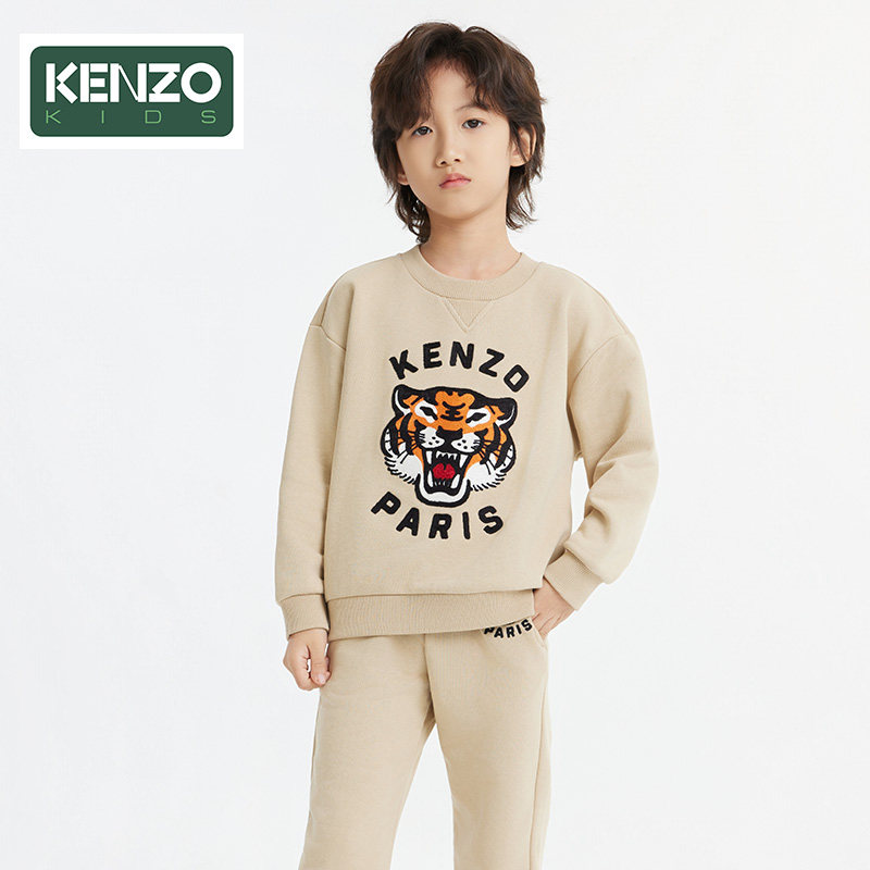 【早秋甄选】KENZO KIDS童装儿童休闲圆领卫衣K61432图片