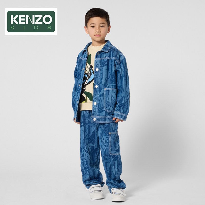 【早秋甄选】 KENZO KIDS童装儿童休闲牛仔外套K61688