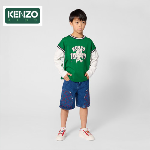 KENZOKIDS童装儿童长袖T恤衫