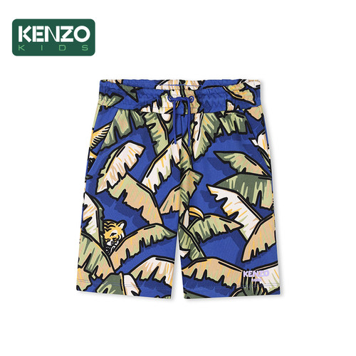 【断码特惠】KENZO KIDS童装儿童春夏休闲宽松短裤K61198