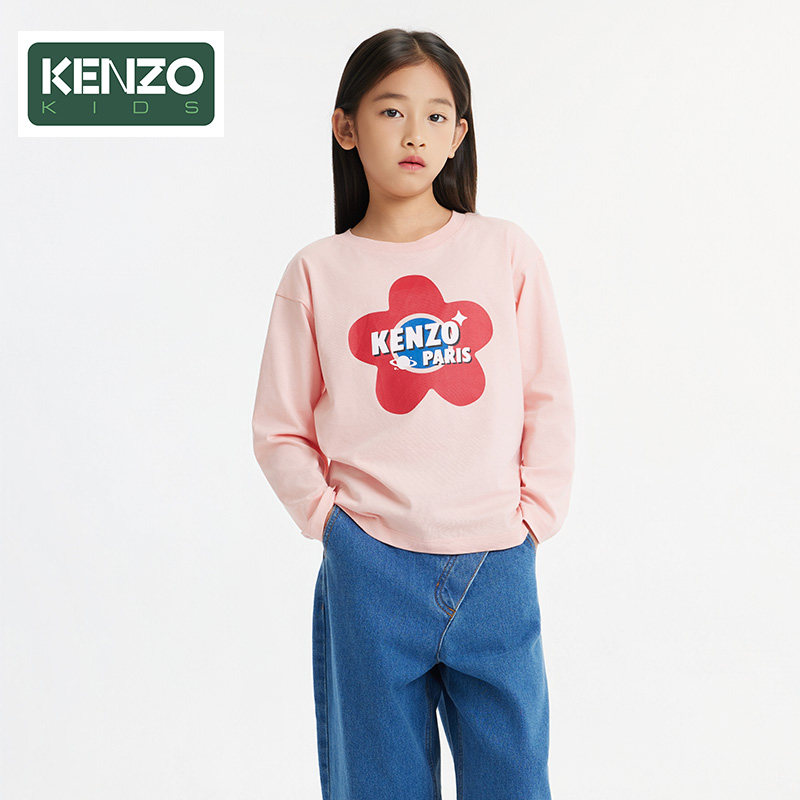 【2025秋冬新品】KENZO KIDS童装儿童长袖T恤K61373