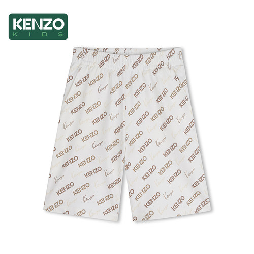【季末特惠】KENZO KIDS童装儿童春夏休闲印花宽松短裤K61683