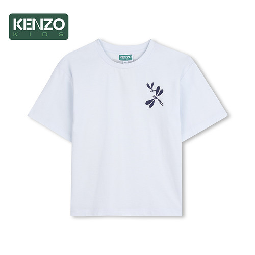【季末特惠】 KENZO KIDS童装儿童休闲印花短袖T恤K61729