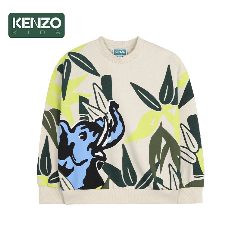 【早秋甄选】 KENZO KIDS童装儿童休闲圆领卫衣K61663