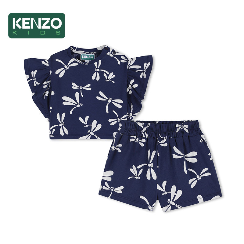 【季末特惠】 KENZO KIDS童装婴童印花休闲外出套装K61840