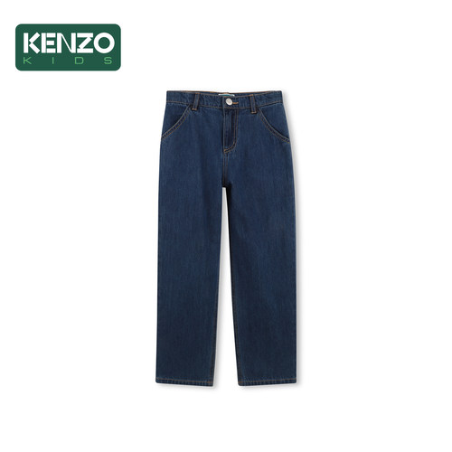 【2026秋冬新品】KENZO KIDS童装儿童休闲牛仔长裤K61951