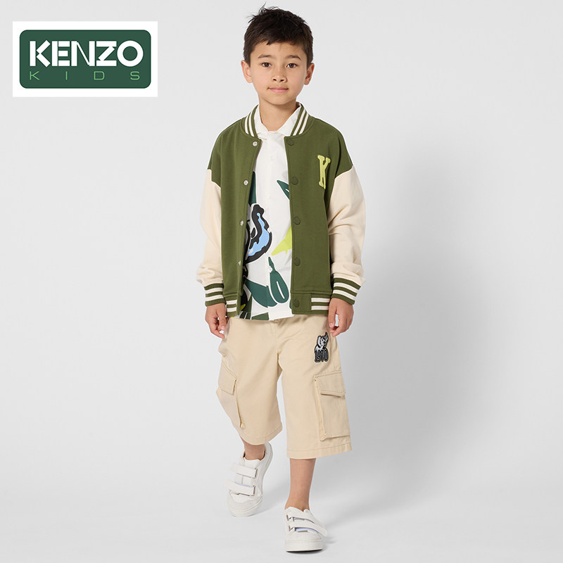 【早秋甄选】 KENZO KIDS童装儿童休闲棒球服外套K61626