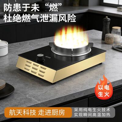 华火热效率78%家用户外电焰灶