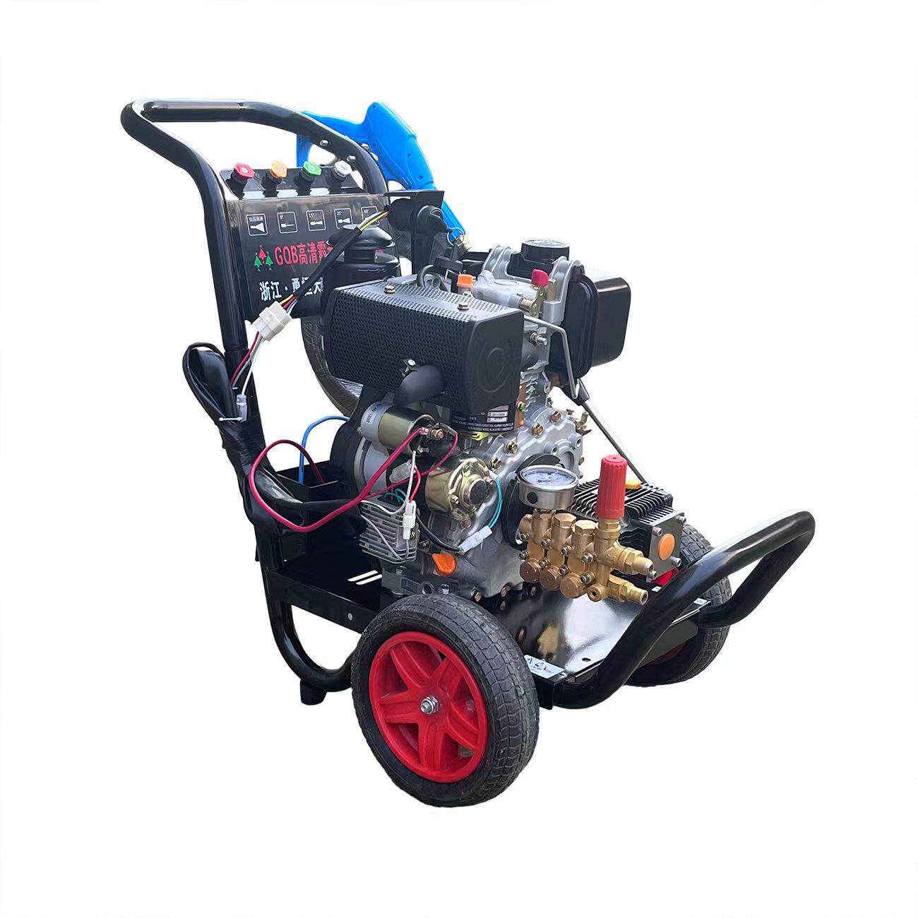 200公斤 柴油高压清洗机 洗车机 工地清洗机节能除油大功率