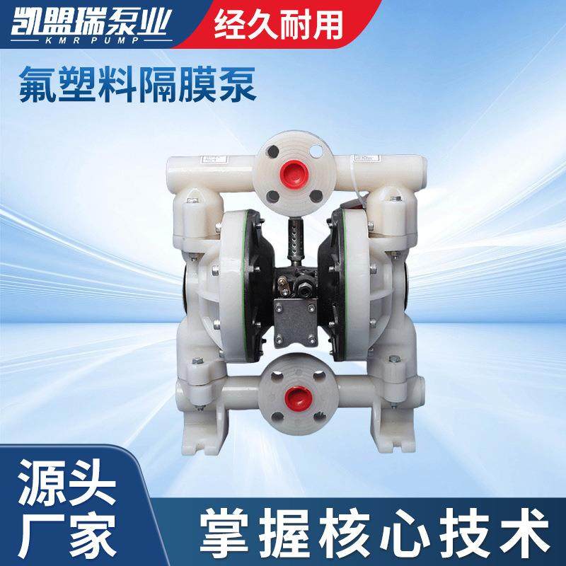 厂家生产DN25PVDF氟塑料隔膜泵溶剂化BQG100PVDF隔膜泵