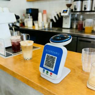 多合一收款碰音箱自带流量语音播报不延迟免网络免蓝牙各小店通用