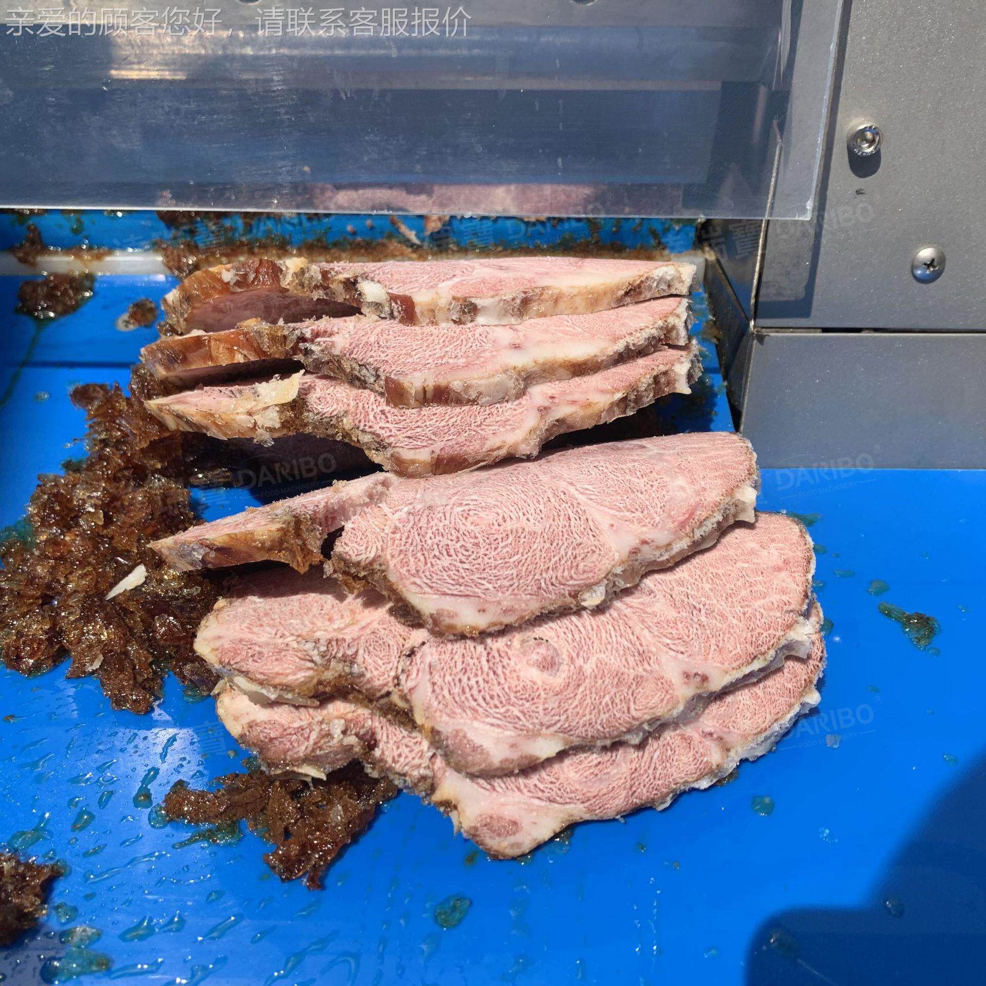 W商功用多能冻肉数控切片机卷切机 SQZ类加工厂牛羊肉卷肉大型切