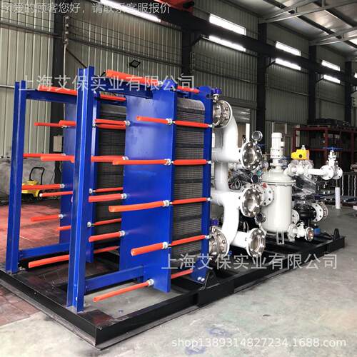 上海换热器AB20-5.6厂家供应 热荷5负.设6MW 温度补偿换热机器组