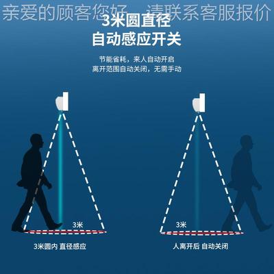 电梯专用头风幕扇人体门应自Q款人体动开风幕机小区楼道专关用感