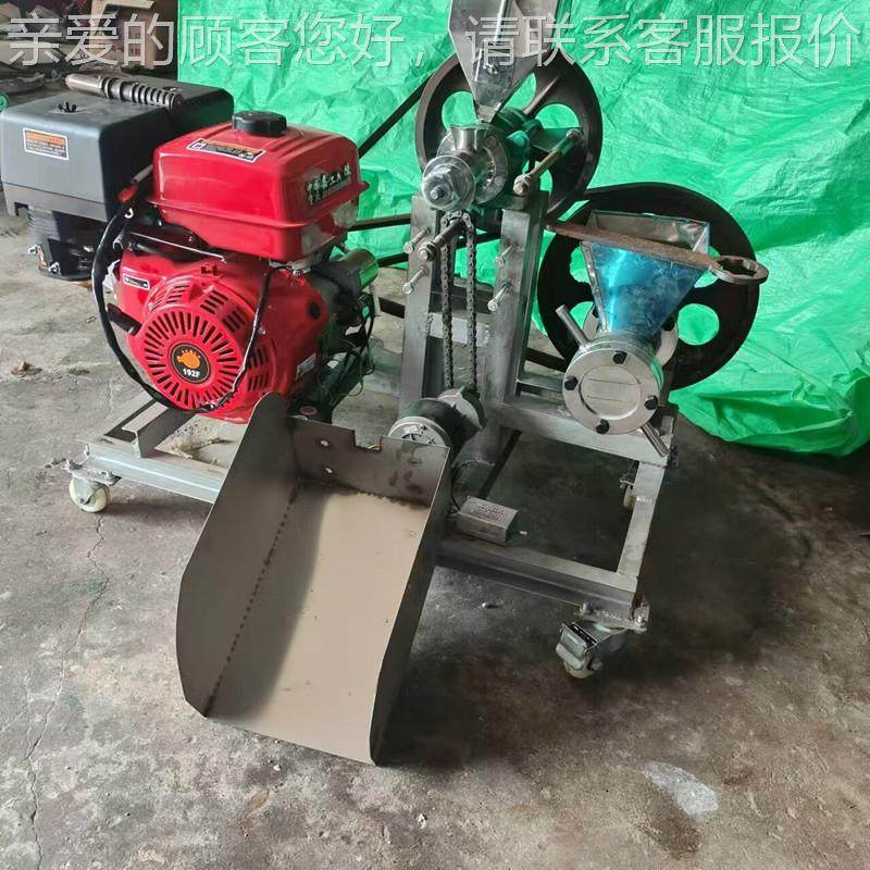 品月牙食弯膨化机 玉米糁杂子膨化机 众启0型粮膨ICQ4化机