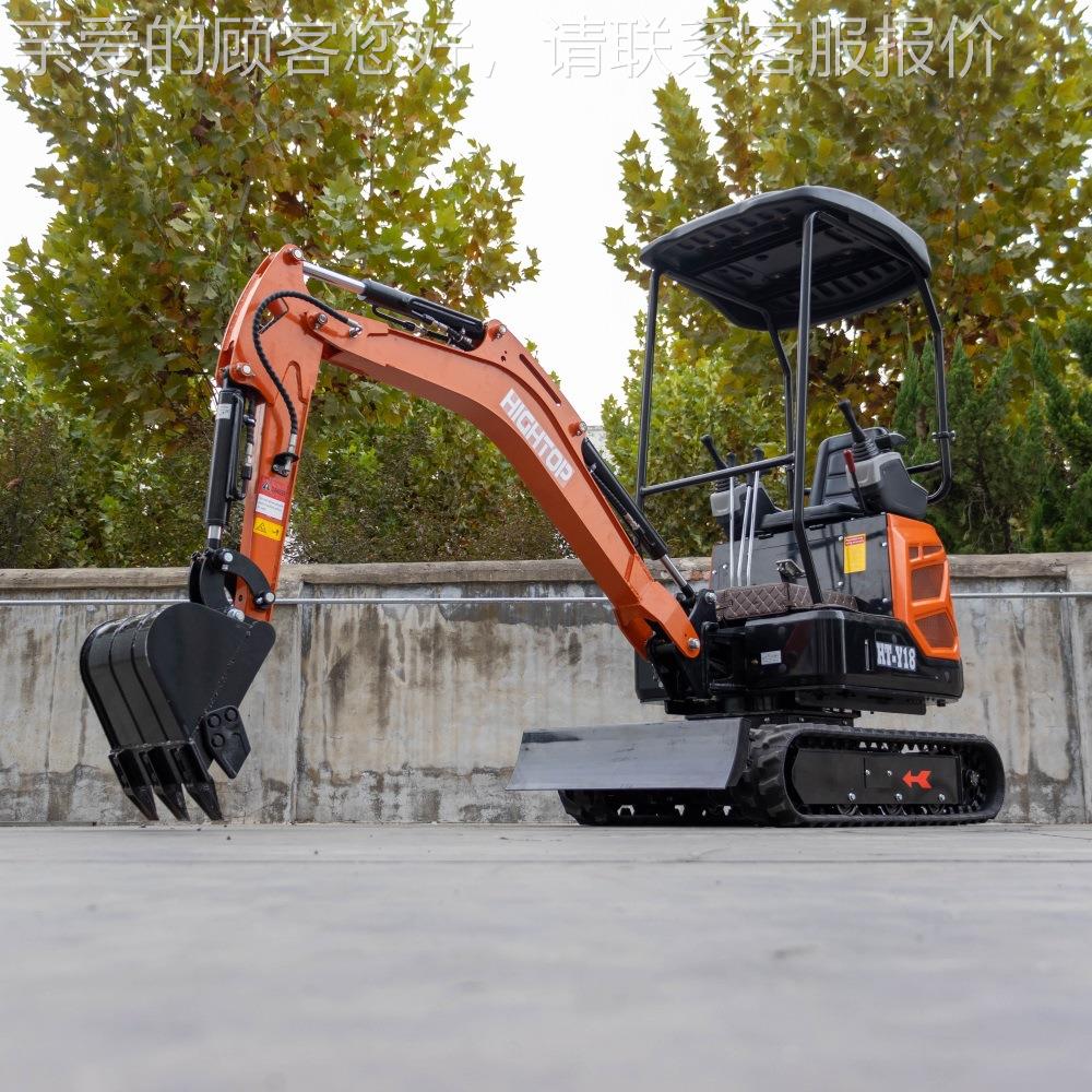 1.吨8液压挖掘机出口奥地利厂家直供M iHT10H挖ni Ecavator果园挖