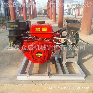 五谷ESW粮膨化机多功能新米玉米柴油电大机自动切断爆米杂花机