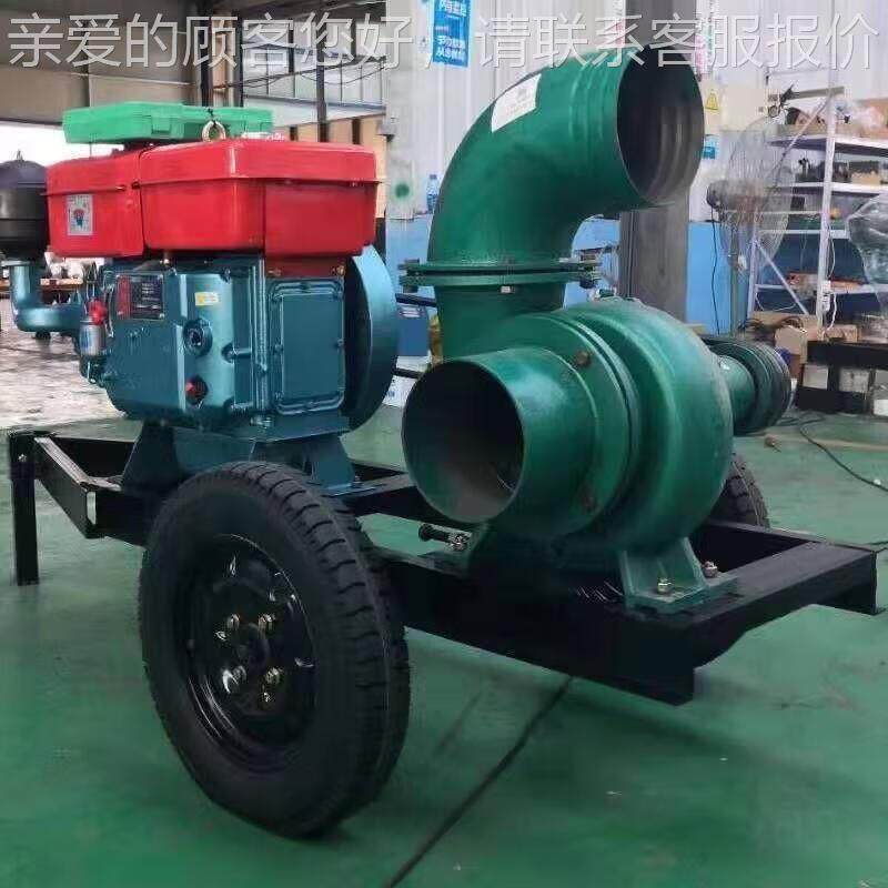 美劳柴油机抽水机鱼塘养应殖OWI农田灌溉大径建口筑工程排涝大流
