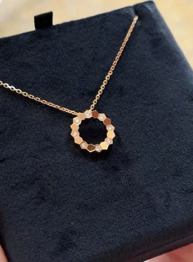 高版本甜甜圈蜂巢项链