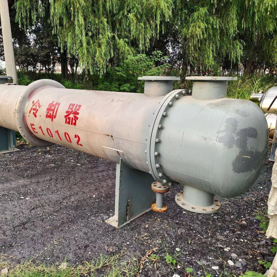 二手碳钢冷凝器二手不锈钢膨胀节列管冷凝器二手石墨冷凝器