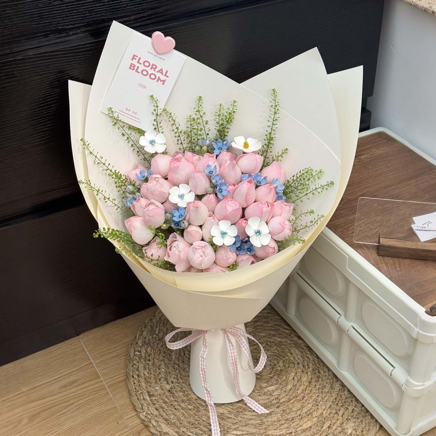 【全国小时达】草莓杏仁饼玫瑰