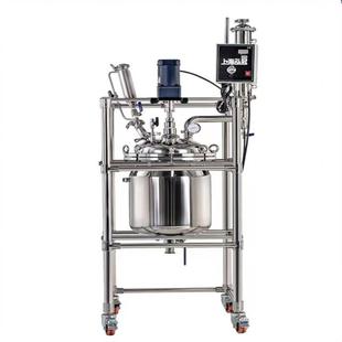 不锈钢高压反应釜实验室双层不锈钢反应釜5L10L20L50L100L