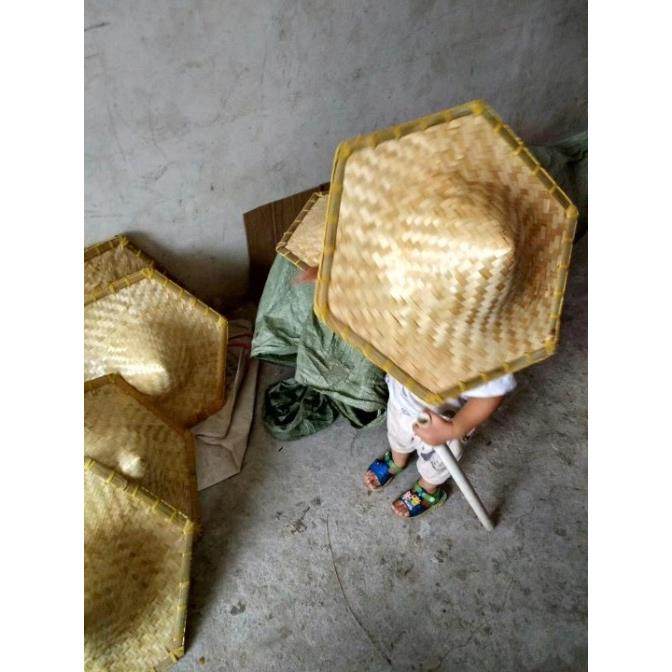 手工竹编斗笠帽子男大檐防晒钓鱼帽遮阳帽田园出游太阳帽农民草帽,特色手工艺,竹编/竹雕,淘宝优惠券,粉丝福利购,淘宝优惠卷
