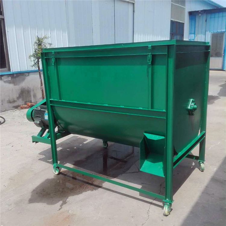 酿酒粮食大容量混料机 干粉搅拌机 卧式腻子粉搅拌机