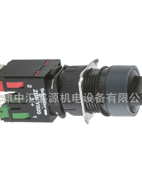 XB6AD221B选择开关16mm塑料圆形黑色2NO选择开关XB6AD221B