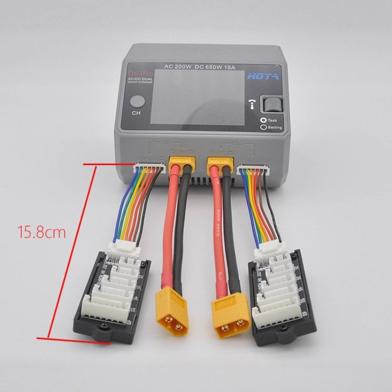HOTA D6 D6PRO D6+ 平衡充电器延长线XT60 TRX T插 JST EC5 XT30