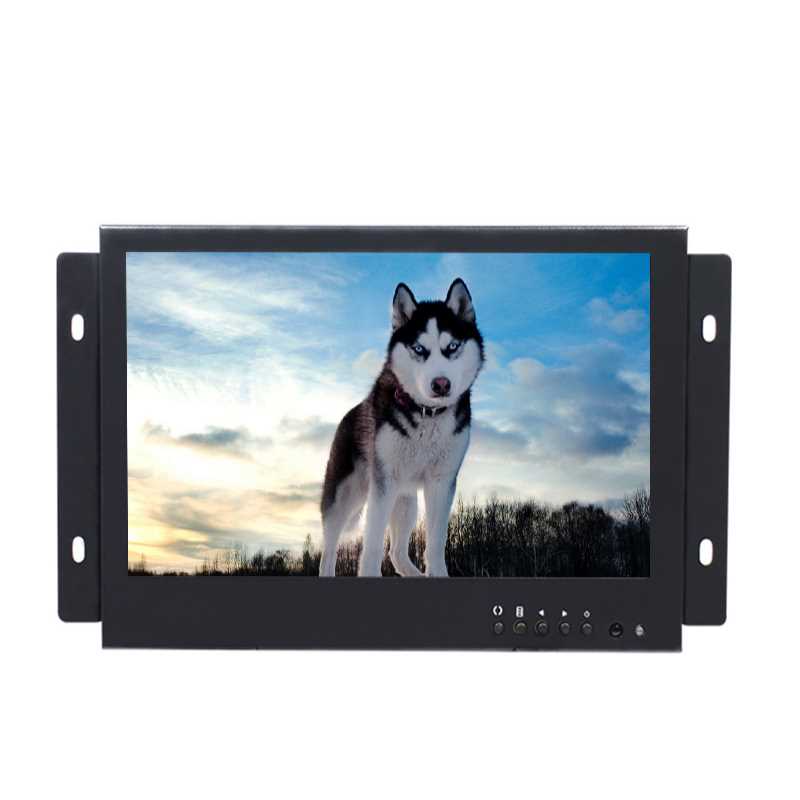 8寸高分液晶监视器VGA AV BNC接口工控设备仪器显微镜专用显示器