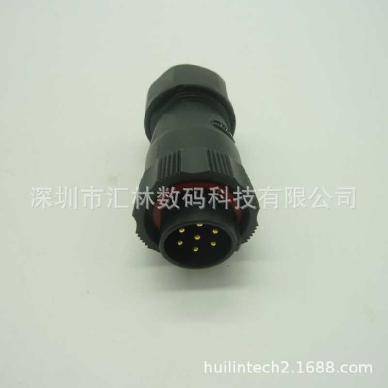 WPM-207-SPM台湾錩钢塑胶防水连接器PLT接插件