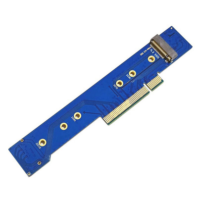 1U机箱PCIe 4.0 x8转2个NVMe M.2 NGFF SSD拆分卡转接卡VROC Raid