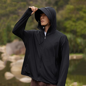 冰丝冰感防晒衣男款夏季2025新款户外运动钓鱼UPF50+男士防晒服
