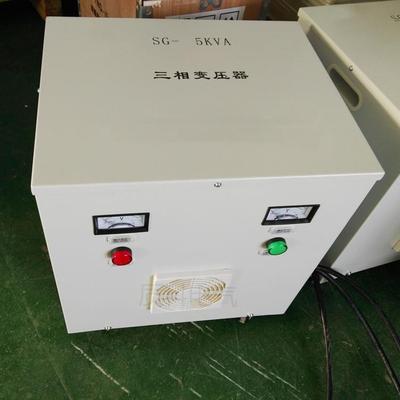隔离变压器5kw三相隔离变压器5kva输入380v输出200v带防护外壳