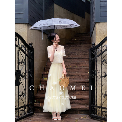 断码清仓丁香少女国风套装