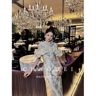 冯（CHAOMEI【银月】旗袍