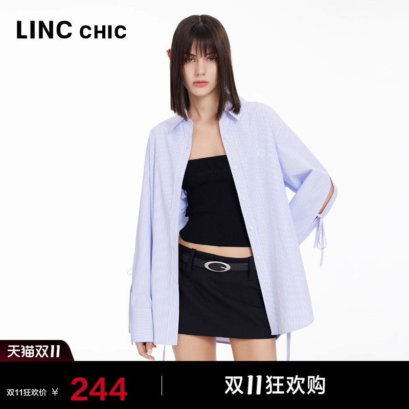 LINCCHIC金羽杰学院感街头衬衫