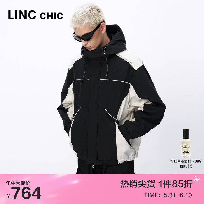 LINC金羽杰羽绒服新款无性别机能感轻薄羽绒服男女同款N24802508Y