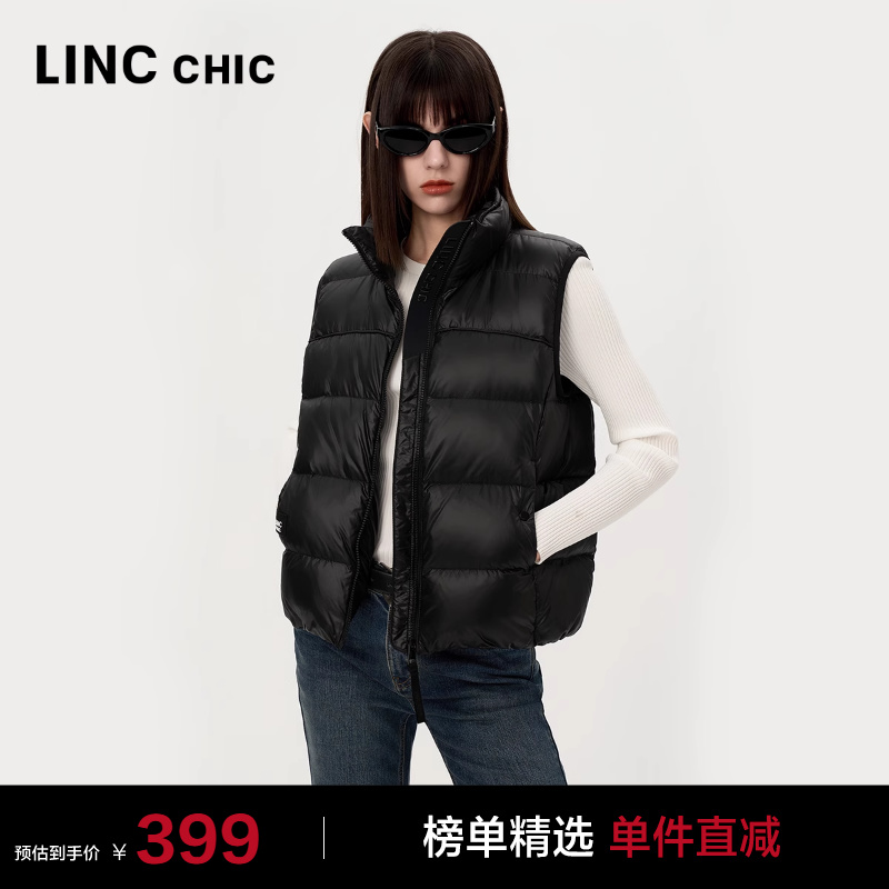 奥莱实用经典羽绒马甲外套