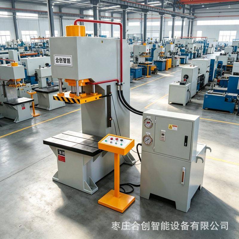 100t臂带四柱导向油压机轻型压力机模具装配校正设备现货
