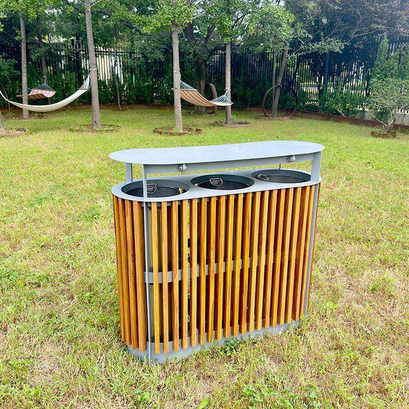 钢板分类垃圾桶户外实木果皮箱公园广场景区环卫垃圾桶出口厂家,家庭/个人清洁工具,垃圾桶,淘宝优惠券,粉丝福利购,淘宝优惠卷