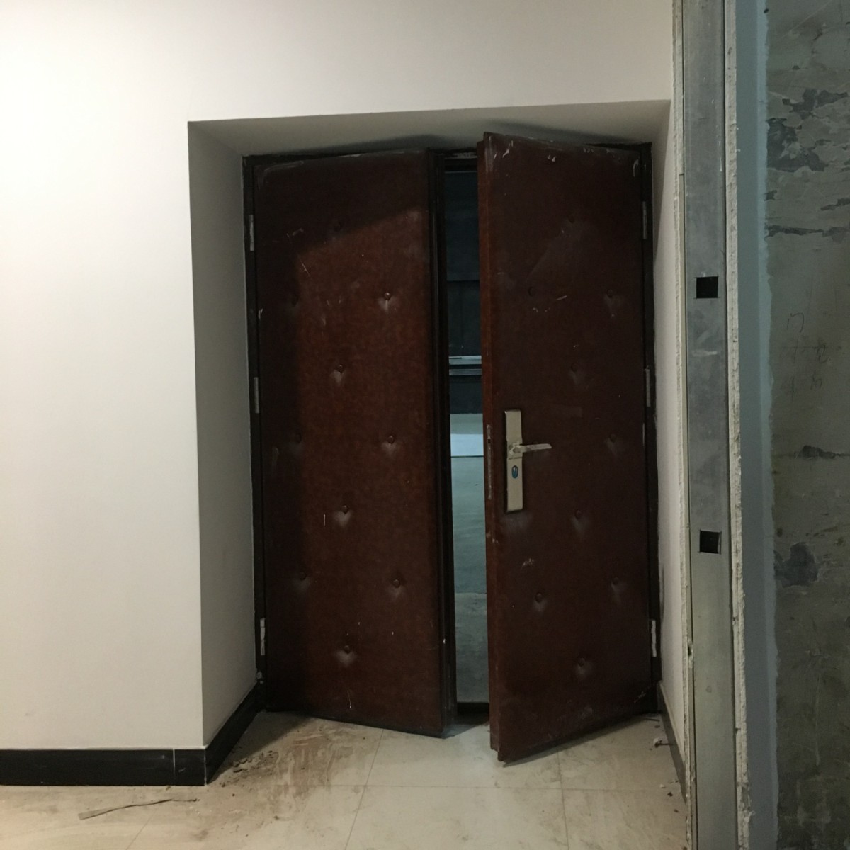 隔声门【隔音门生产厂家】 声闸一框双隔声门45分贝非标隔声门