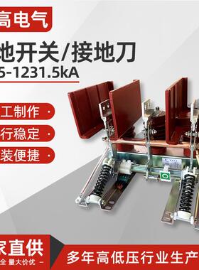 中压550柜用10kv接地开关接地刀JN15-1231.5kA40kA非标