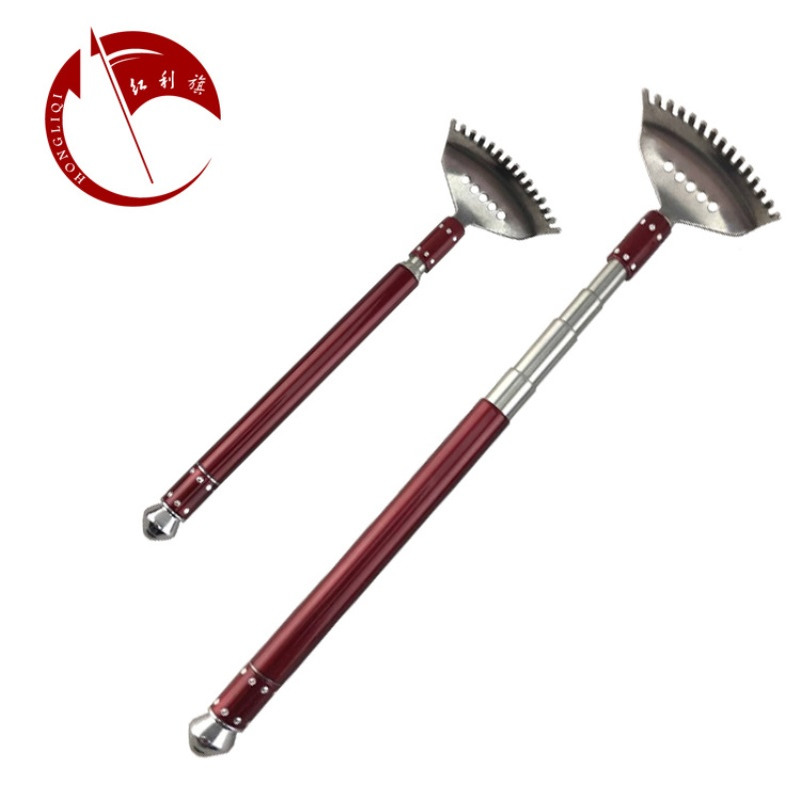 伸缩不求人抓背器内置工具组耳扒 带按摩珠伸缩耙子 15爪挠痒痒