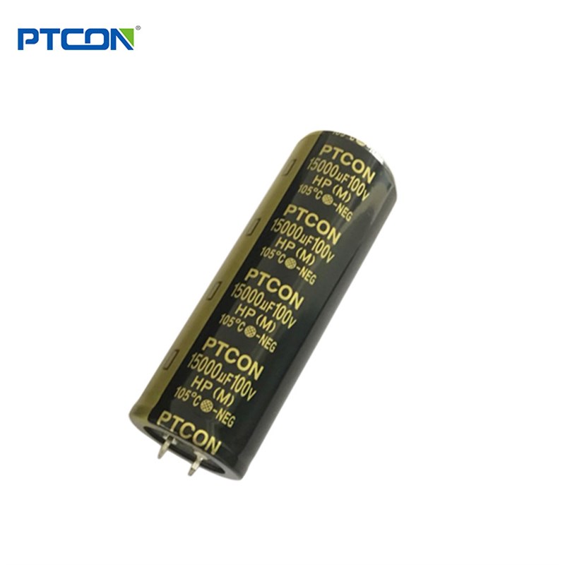 100v15000uf全新鹏泰厂价牛角铝电解电容供音响音频功放发烧