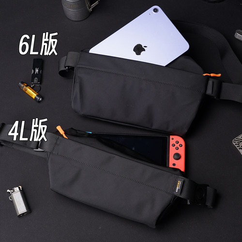 自重力压缩腰包正品考杜拉YKK