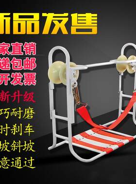 通信挂光缆滑车检修专用电力光纤滑轮放线移动钢绞线挂线电缆电信