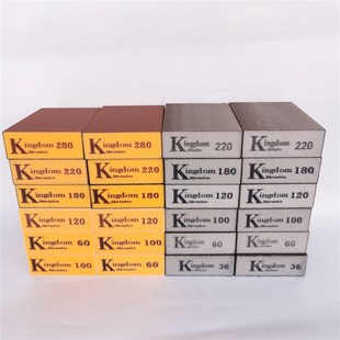 海绵砂纸块家具打磨水砂纸金属抛光除锈耐磨水磨 磨砂海棉砂块