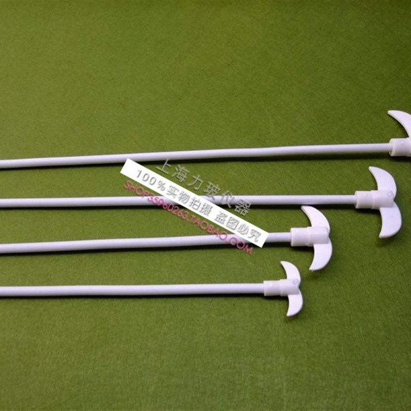 F4搅拌棒 聚四氟乙烯搅拌桨 四氟搅拌桨 450MM 特氟龙搅拌叶烧瓶